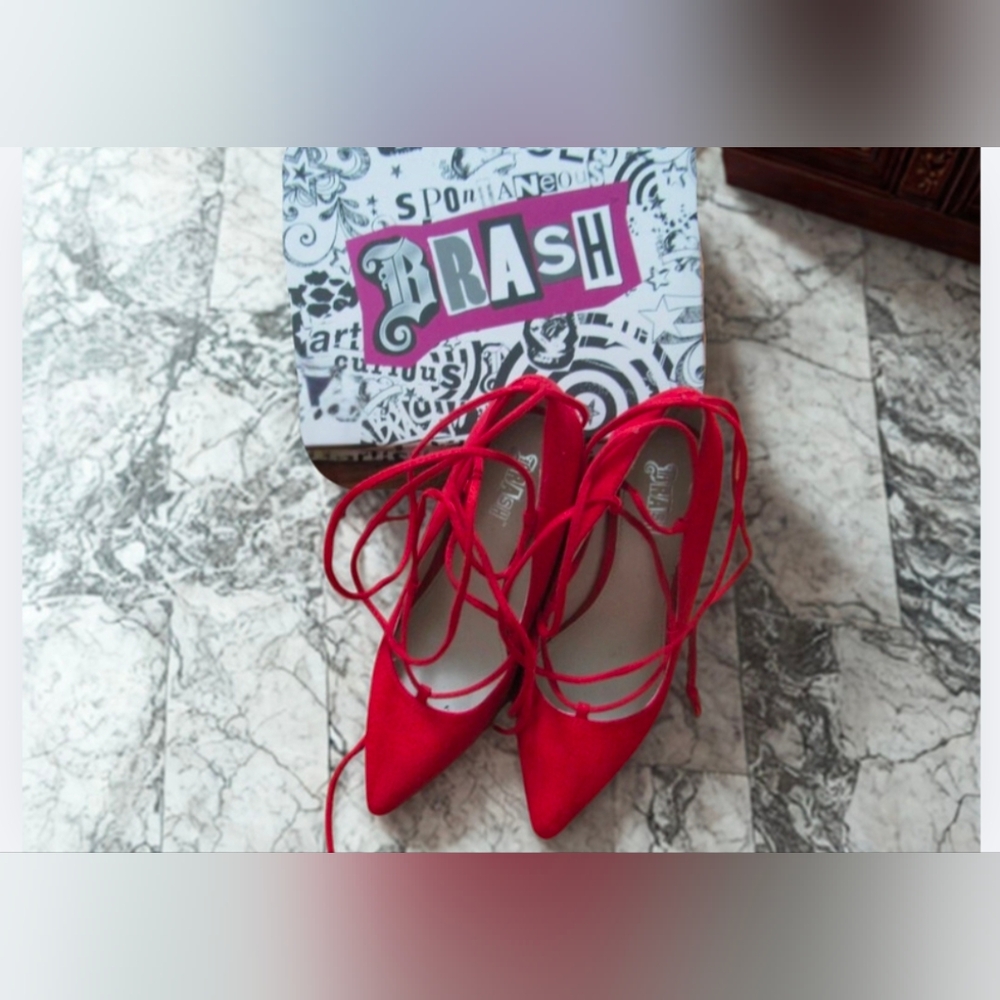 Brash Kapulet Lace-Up Heels – Size 7 – NEW WITH TAGS